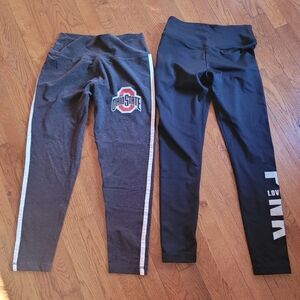 Ohio State Gray Womens Leggings 2 Pr Bundle